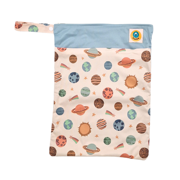 Lumina doppel Wetbag/Nasstasche mit 2 Fächern YKK Zipper