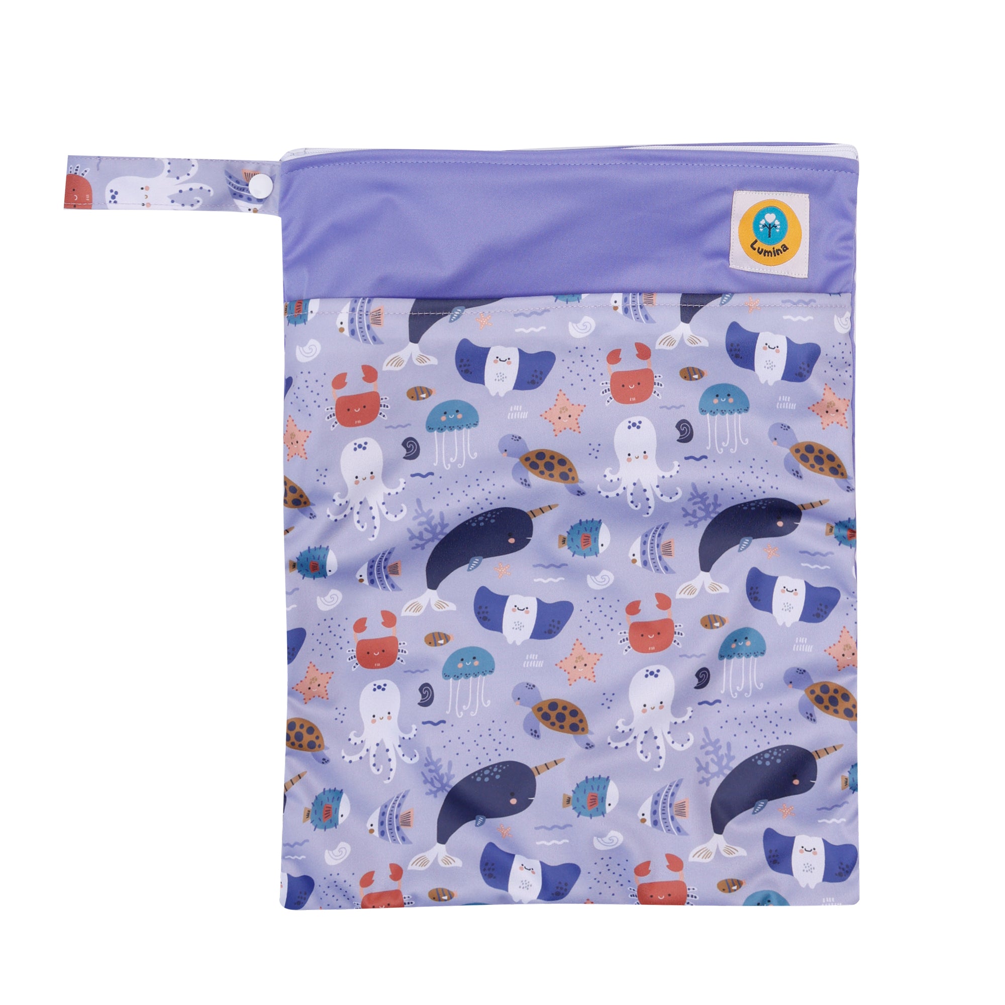 Lumina doppel Wetbag/Nasstasche mit 2 Fächern YKK Zipper