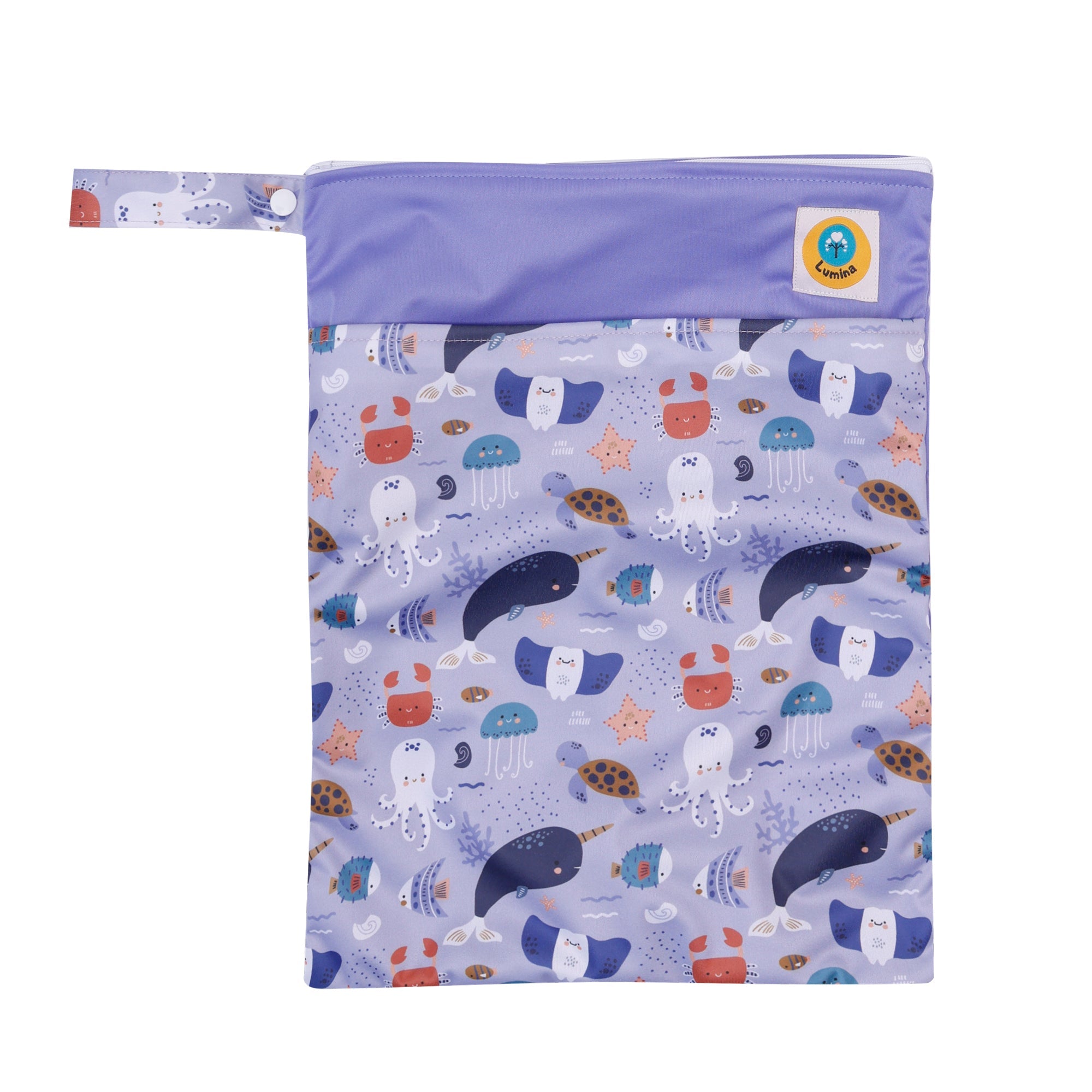 Lumina doppel Wetbag/Nasstasche mit 2 Fächern YKK Zipper
