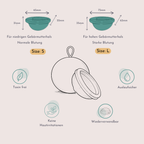 Menstruationsscheibe-Disc inkl. Aufbewahrungstasche