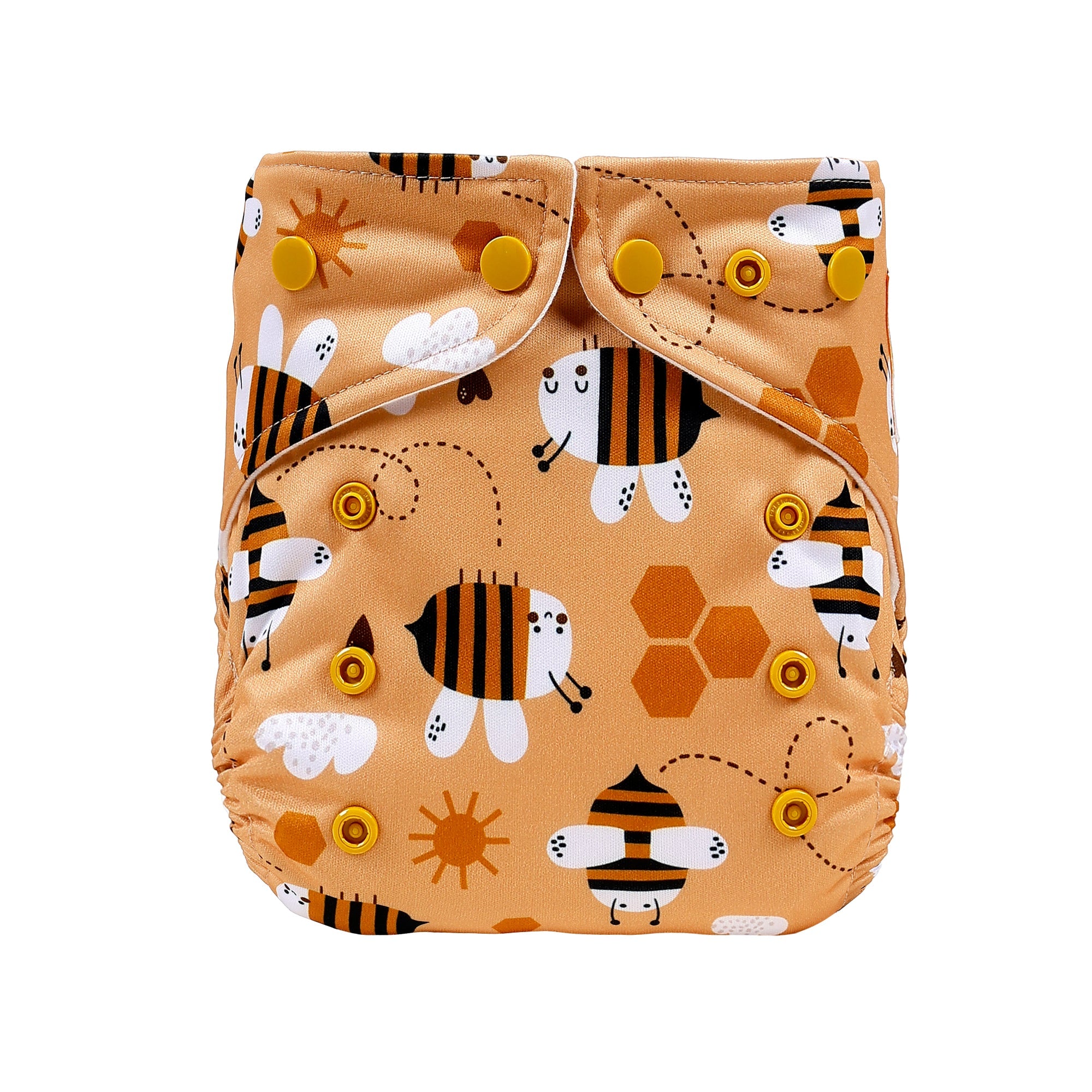Pocket diaper organic cotton GOTS including insert One-Size