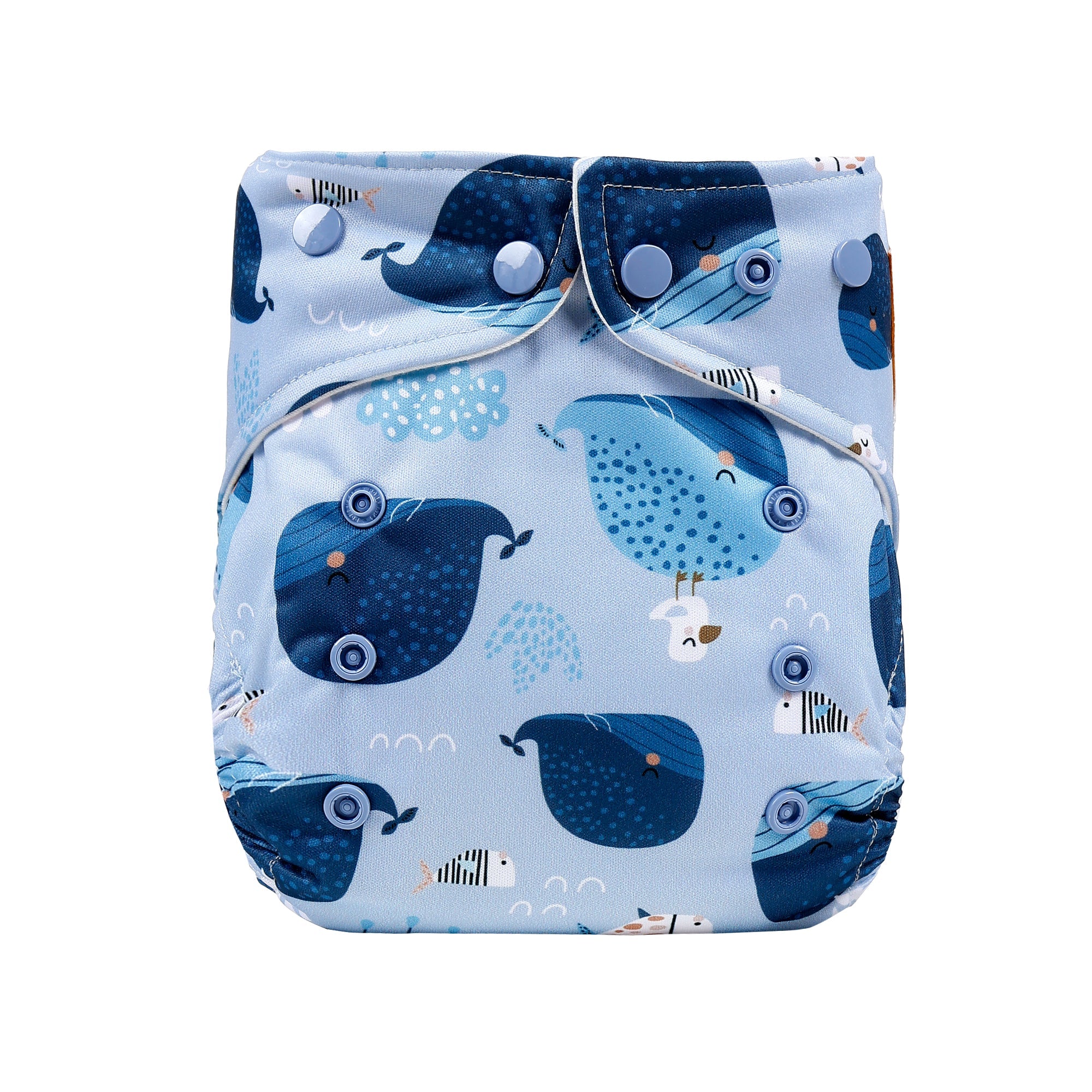 Pocket diaper organic cotton GOTS including insert One-Size