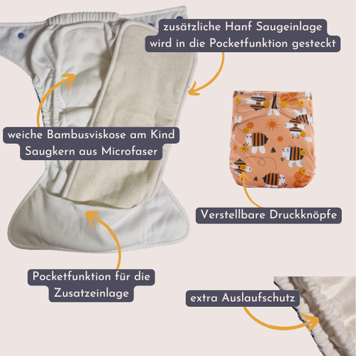 All in One Windel One-Size