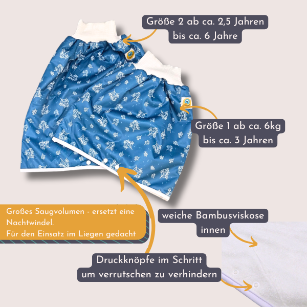 Der Windelrock - das Original Größe 1